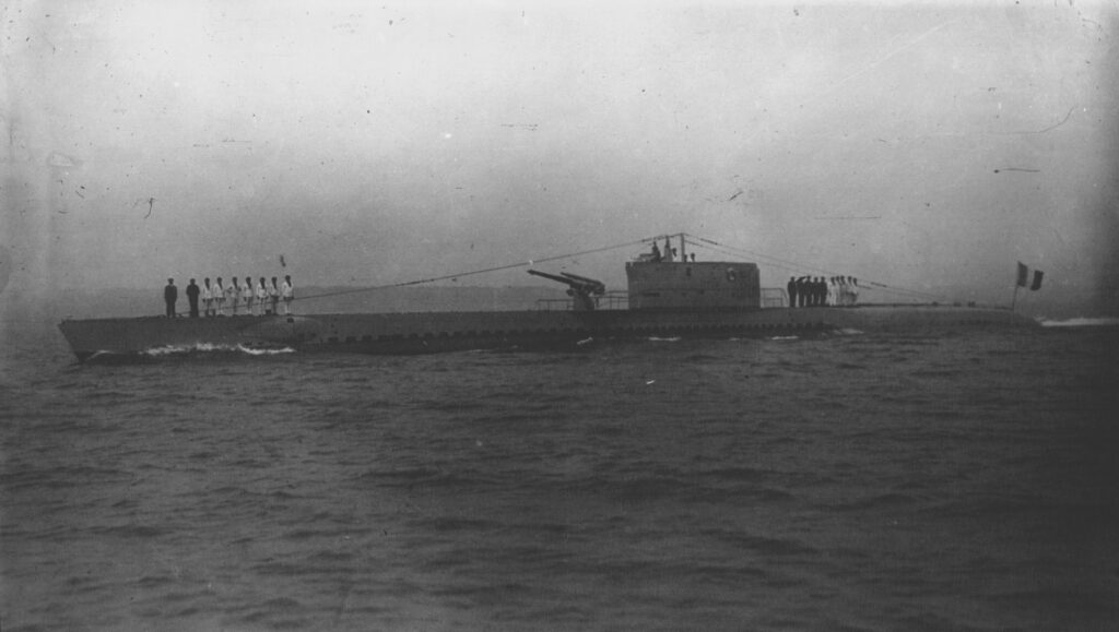 3 octobre 1928 disparition du sousmarin Ondine (au large du Portugal